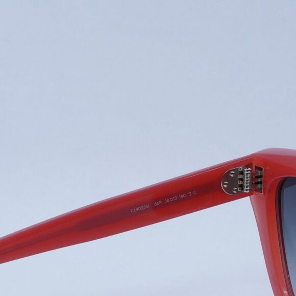 ?️ New Celine CL40256I 66B Sunglasses -Opal Raspberry Frame, Smoke Lenses main image 7